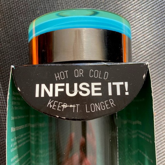 Glass infuser hot/cold - Picture 2 of 9